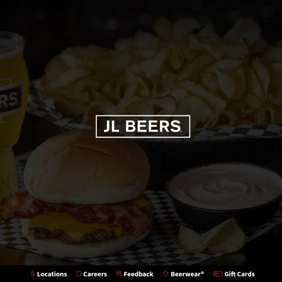 jlbeers.com homepage screenshot