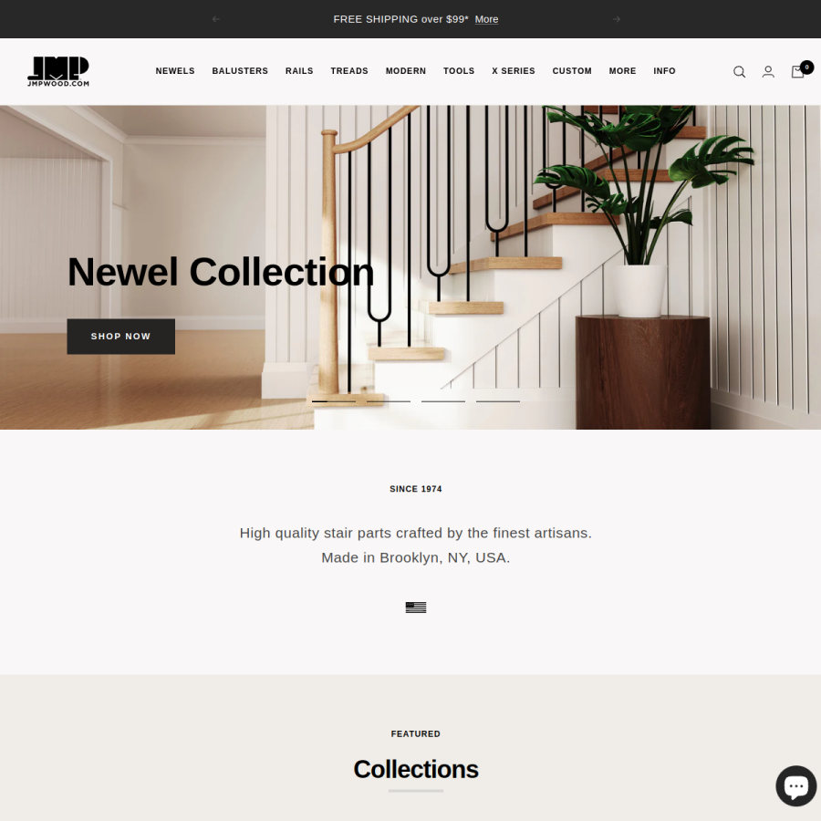 jmpwood.com homepage screenshot