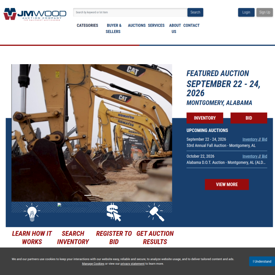 jmwood.com homepage screenshot