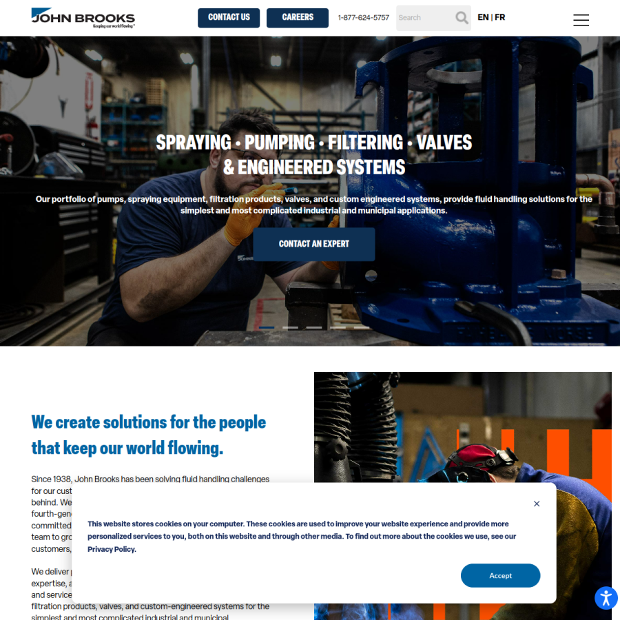 johnbrooks.ca homepage screenshot