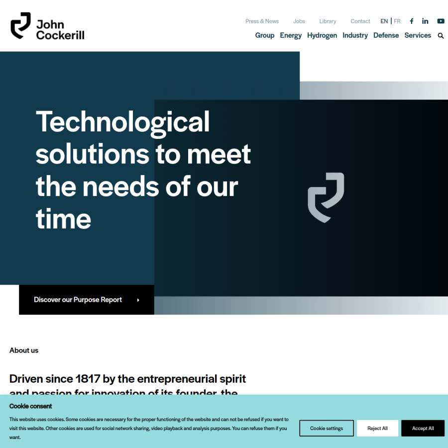 johncockerill.com homepage screenshot