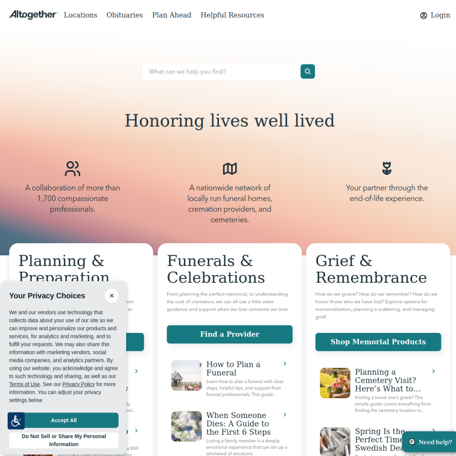 joincake.com homepage screenshot