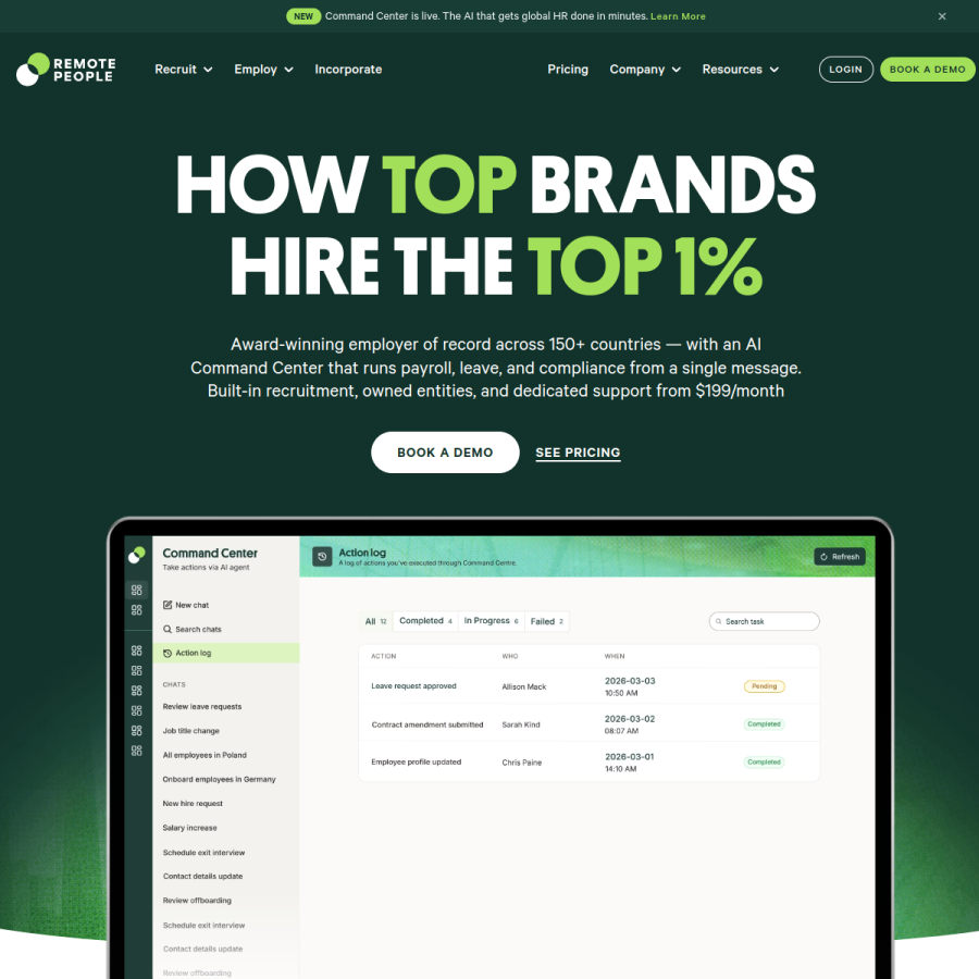 joinhorizons.com homepage screenshot