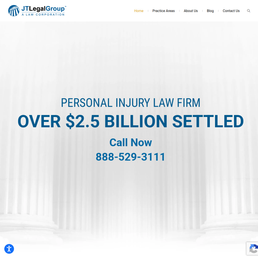 jtlegalgroup.com homepage screenshot