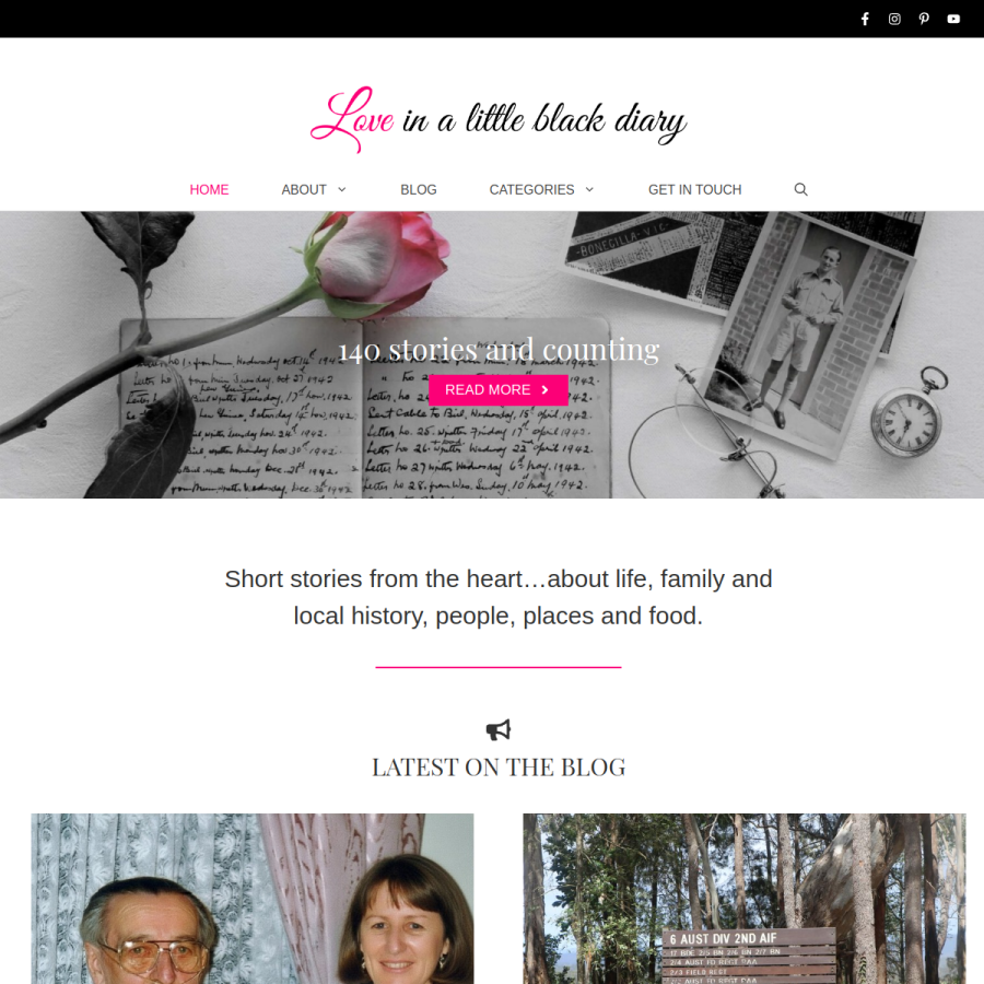 judithsalecich.com homepage screenshot