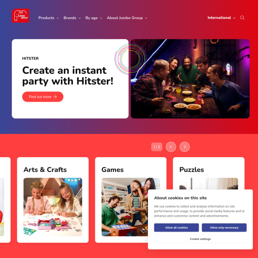 jumboplay.com homepage screenshot