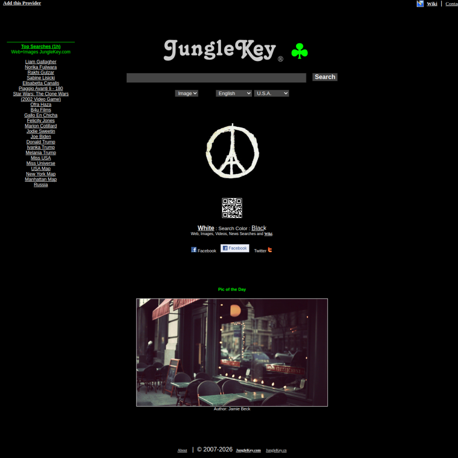 junglekey.com homepage screenshot