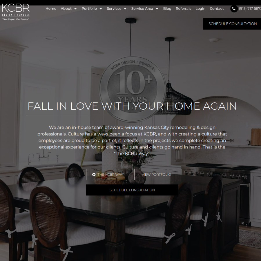 kcbathremodel.com homepage screenshot