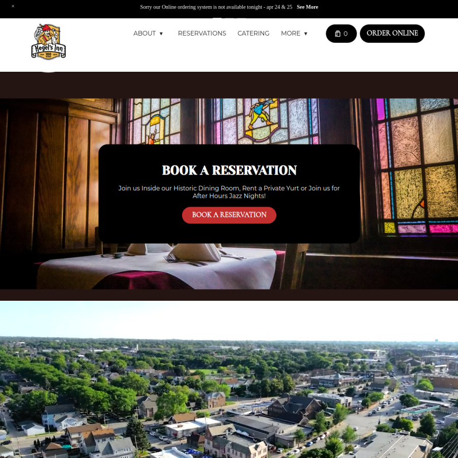 kegelsinn.com homepage screenshot