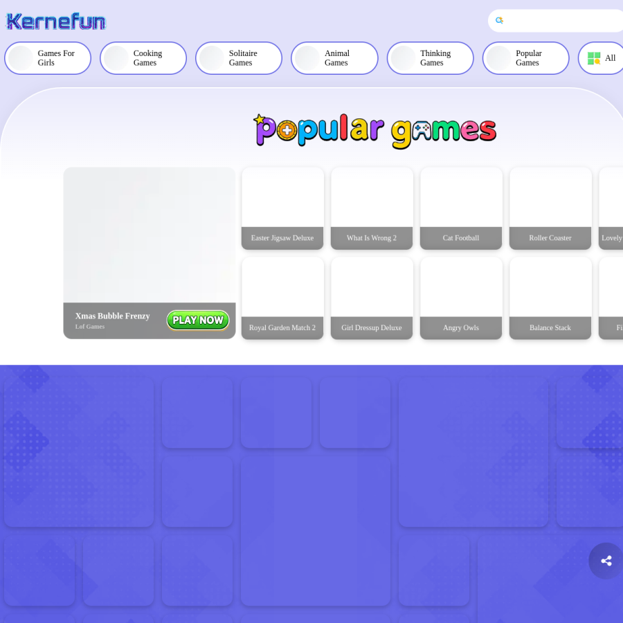 kernefun.com homepage screenshot