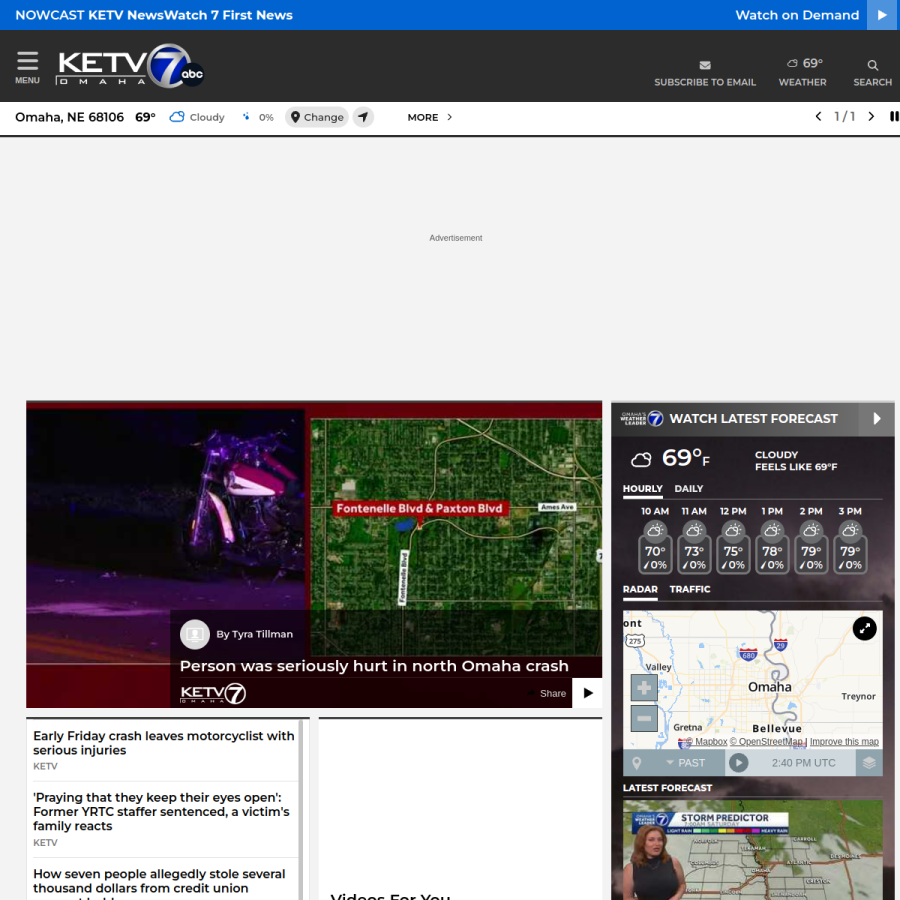 ketv.com homepage screenshot