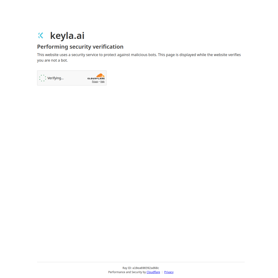 keyla.ai homepage screenshot