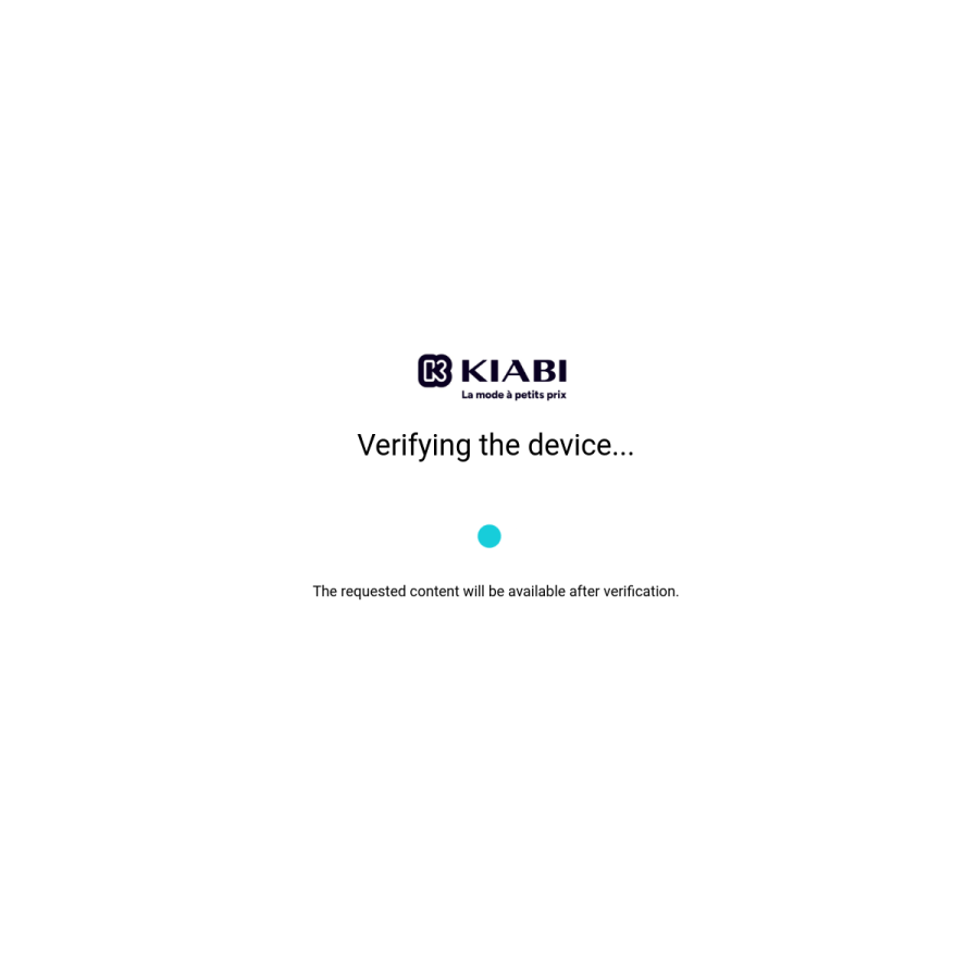 kiabi.com homepage screenshot