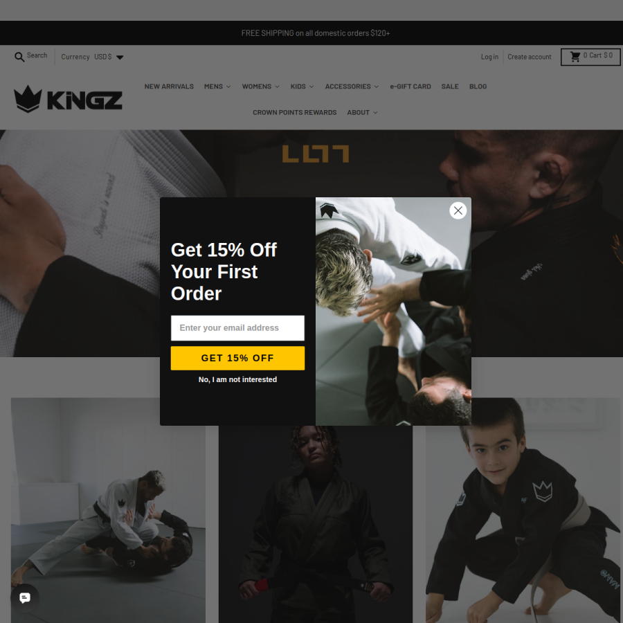 kingz.com homepage screenshot