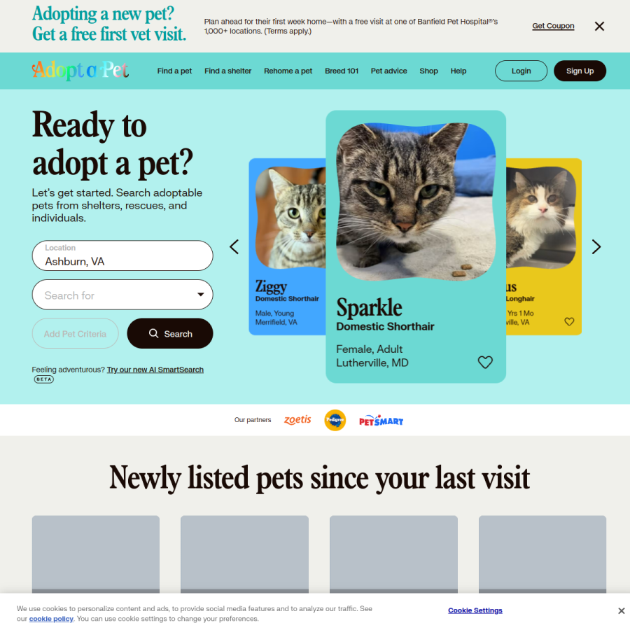 kinship.com homepage screenshot