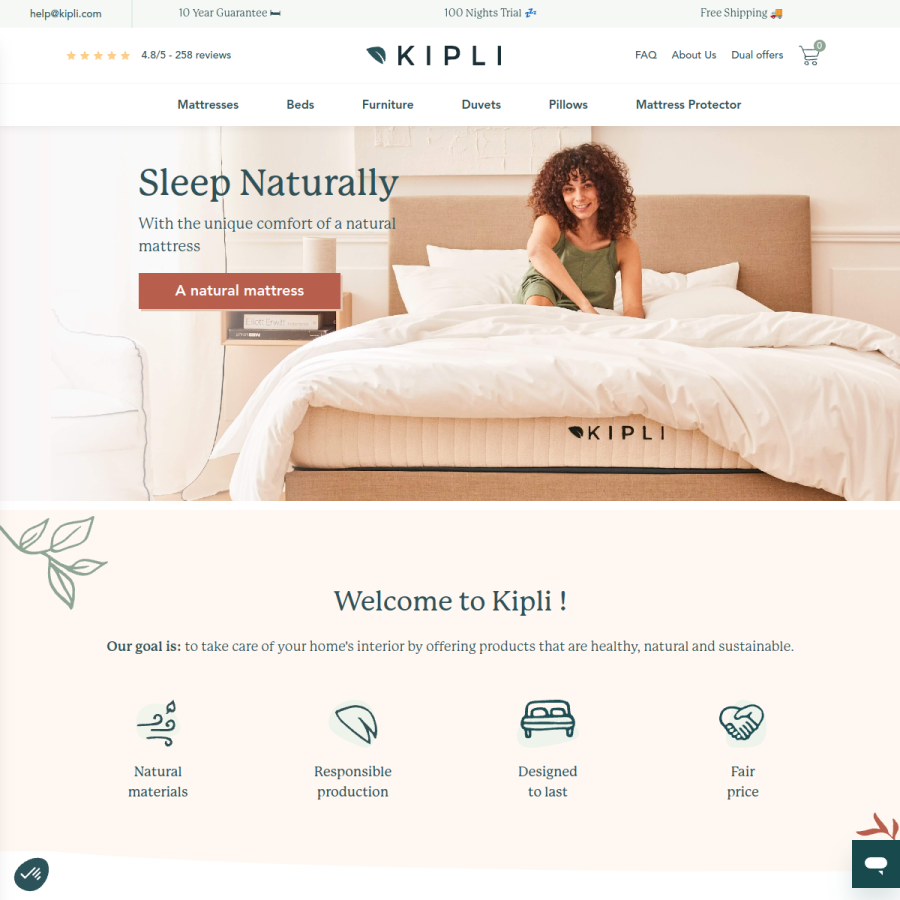 kipli.com homepage screenshot