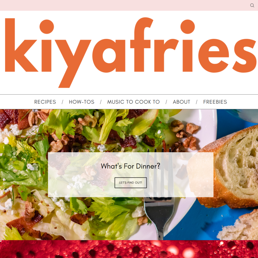 kiyafries.com homepage screenshot