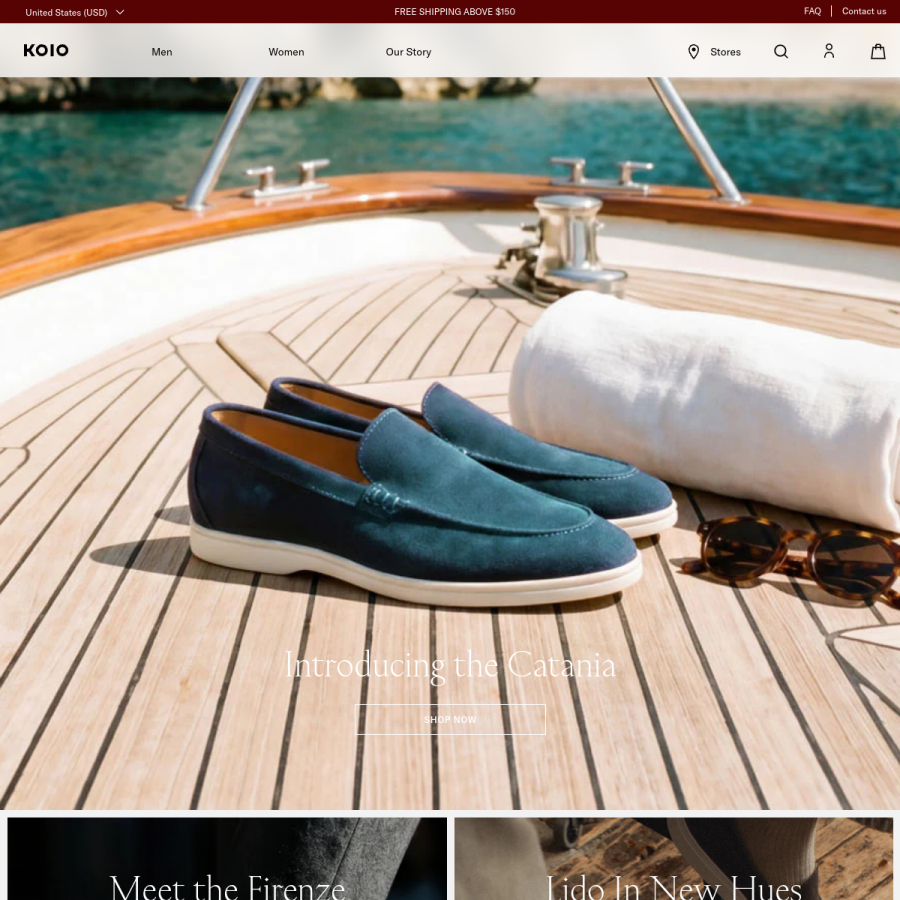 koio.co homepage screenshot
