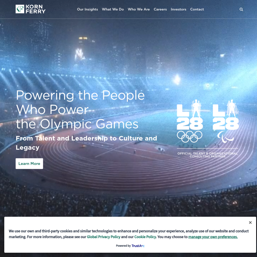 kornferry.com homepage screenshot
