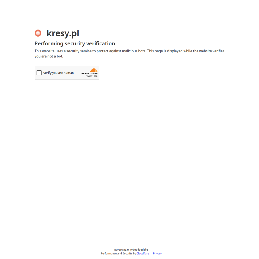 kresy.pl homepage screenshot