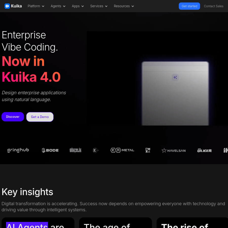 kuika.com homepage screenshot