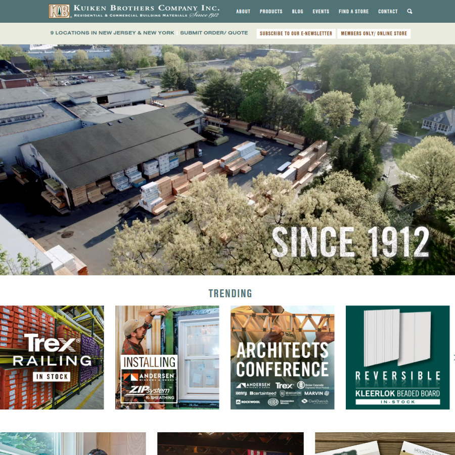 kuikenbrothers.com homepage screenshot