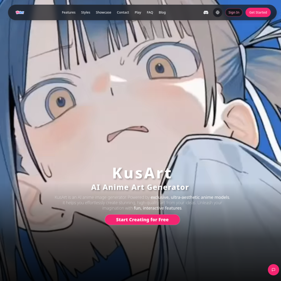 kusart.com homepage screenshot