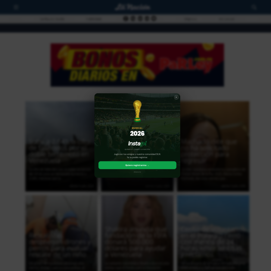 lanacionweb.com homepage screenshot