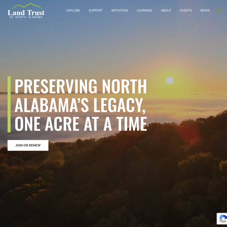 landtrustnal.org homepage screenshot