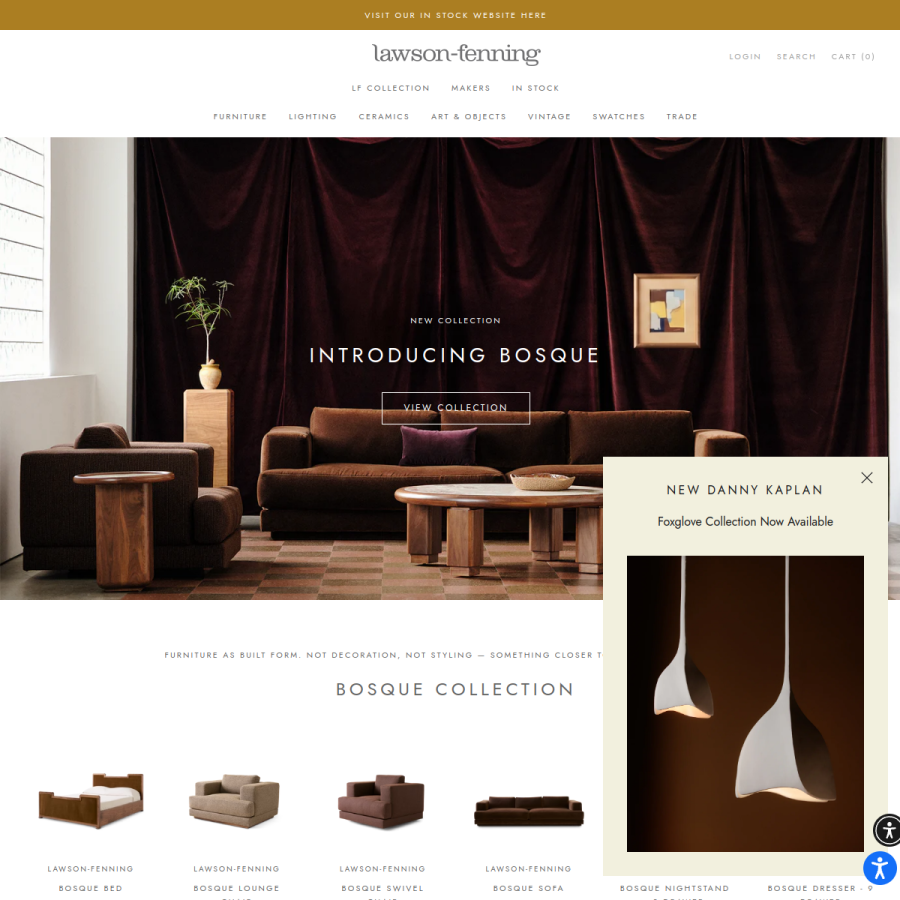 lawsonfenning.com homepage screenshot