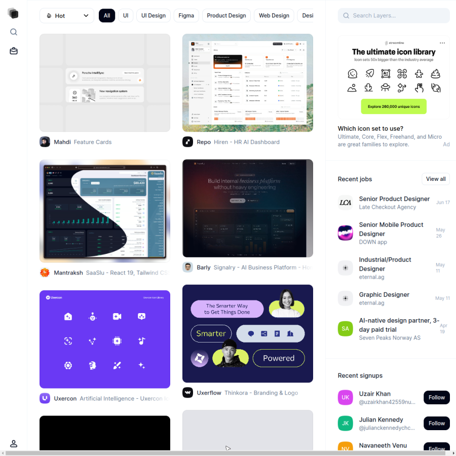 layers.to homepage screenshot