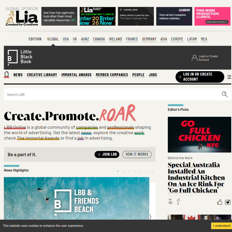 lbbonline.com homepage screenshot