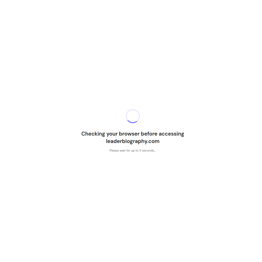 leaderbiography.com homepage screenshot