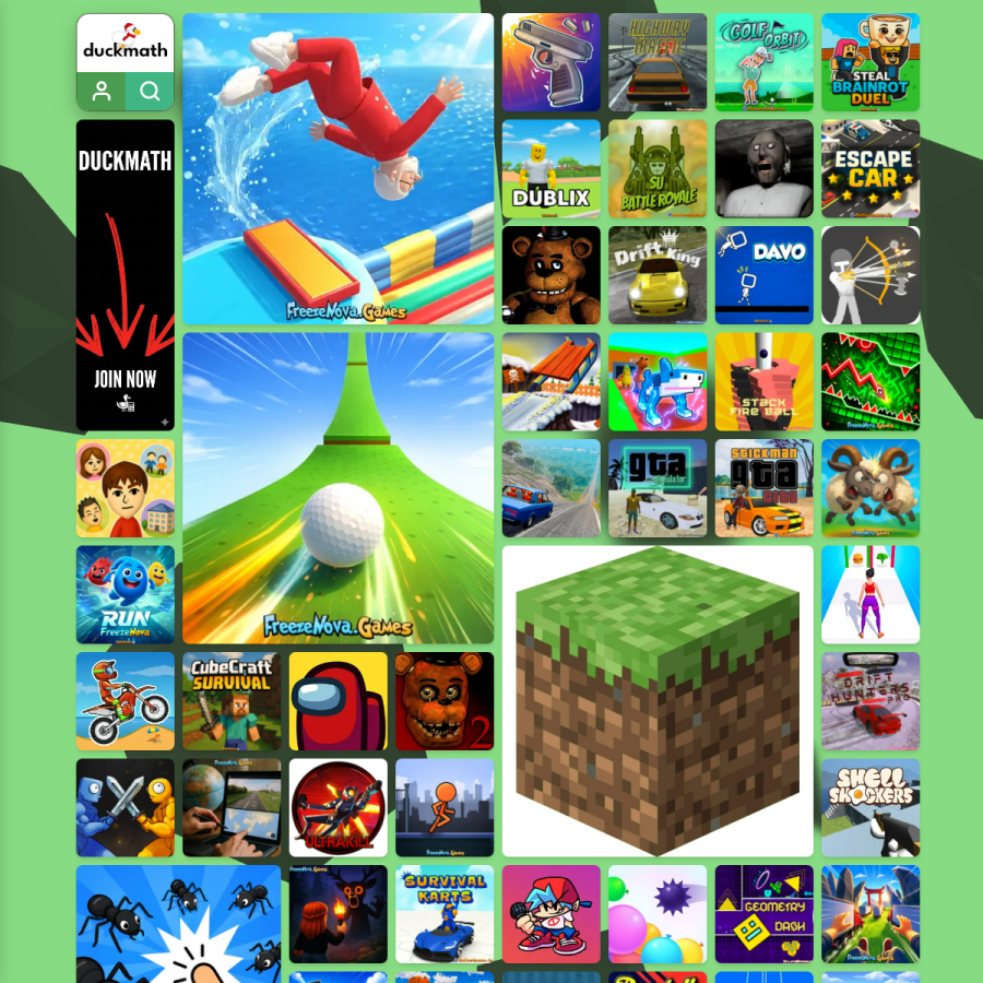 learn-duck.firebaseapp.com homepage screenshot