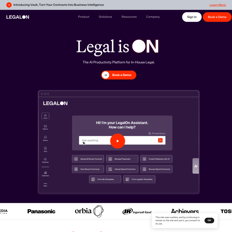 legalontech.com homepage screenshot