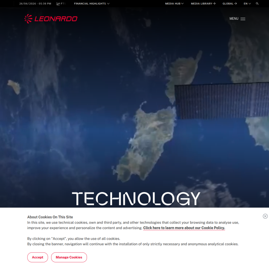leonardo.com homepage screenshot