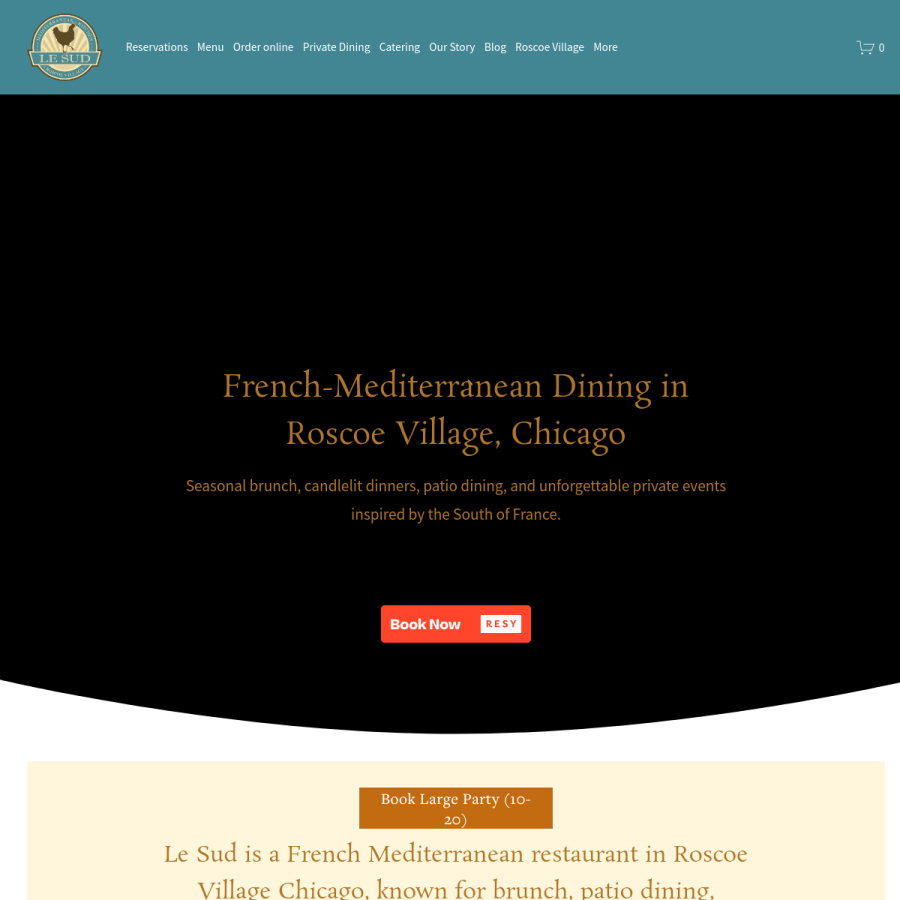 lesudchicago.com homepage screenshot