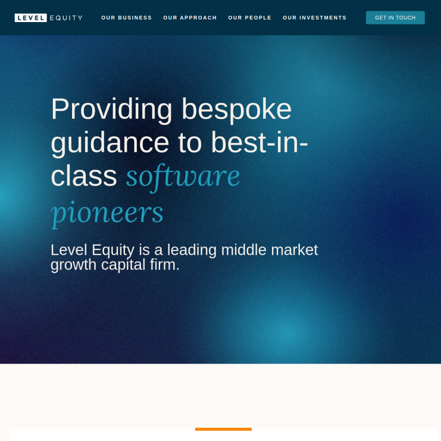 levelequity.com homepage screenshot