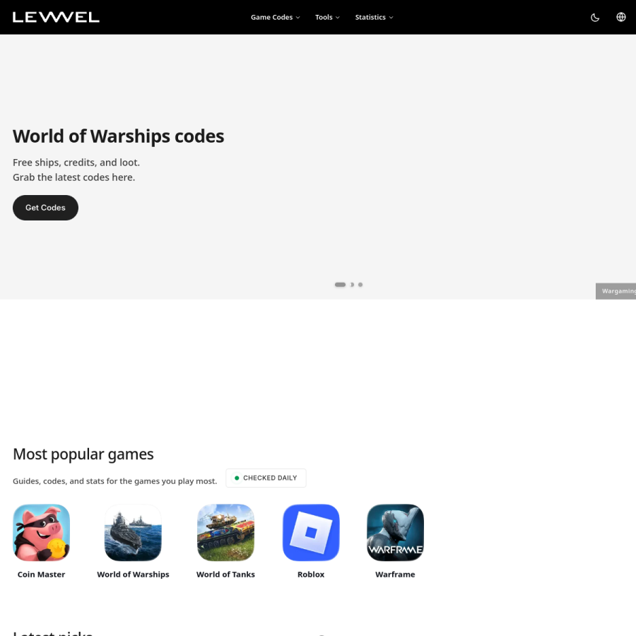 levvvel.com homepage screenshot