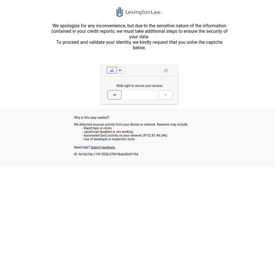 lexingtonlaw.com homepage screenshot