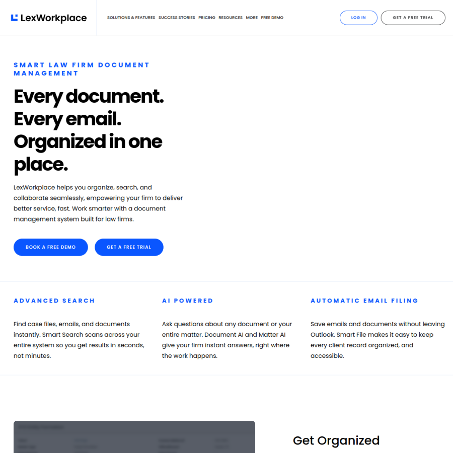 lexworkplace.com homepage screenshot