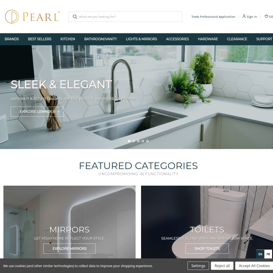 lifewithpearl.com homepage screenshot