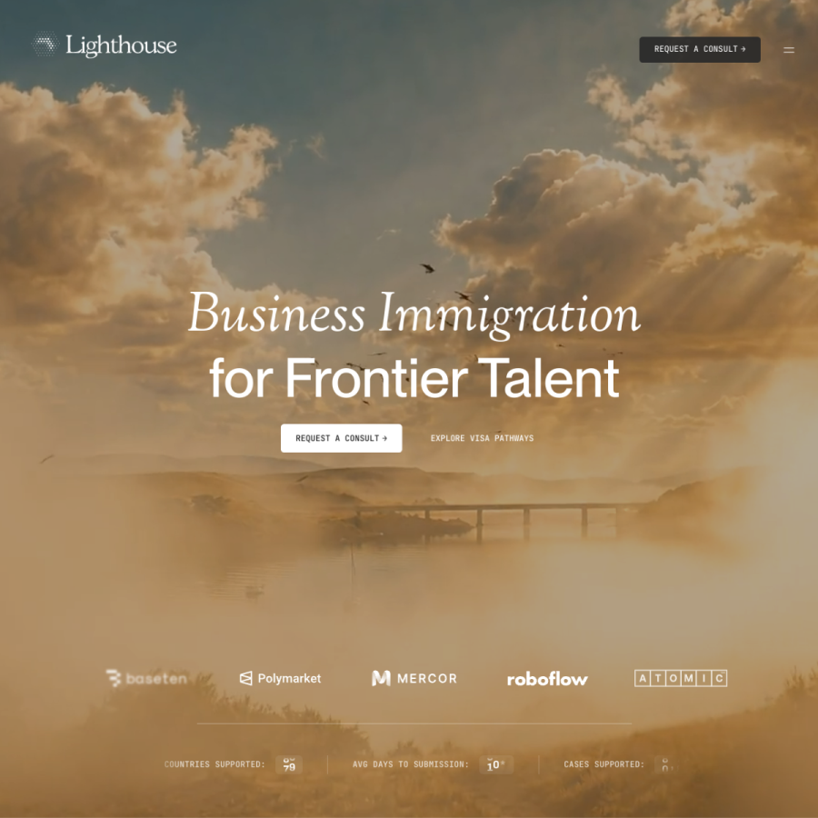 lighthousehq.com homepage screenshot