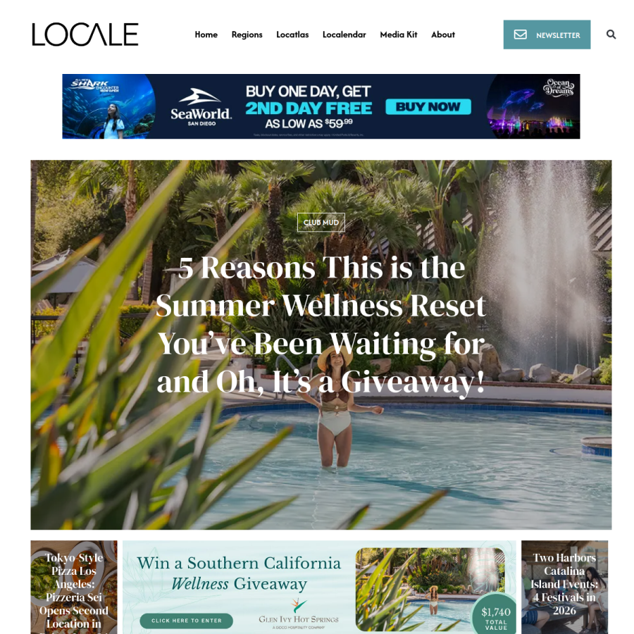 localemagazine.com homepage screenshot