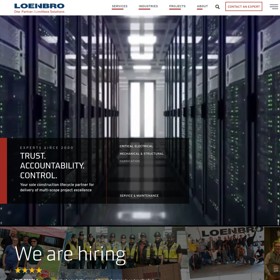 loenbro.com homepage screenshot