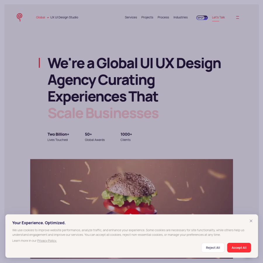 lollypop.design homepage screenshot