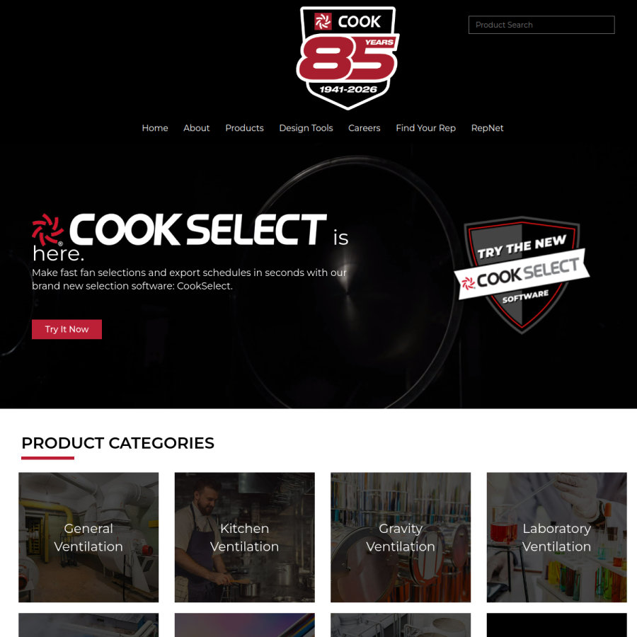 lorencook.com homepage screenshot