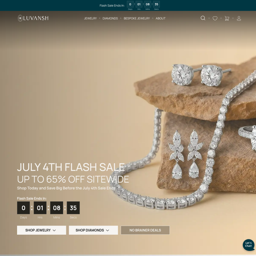 luvansh.com homepage screenshot