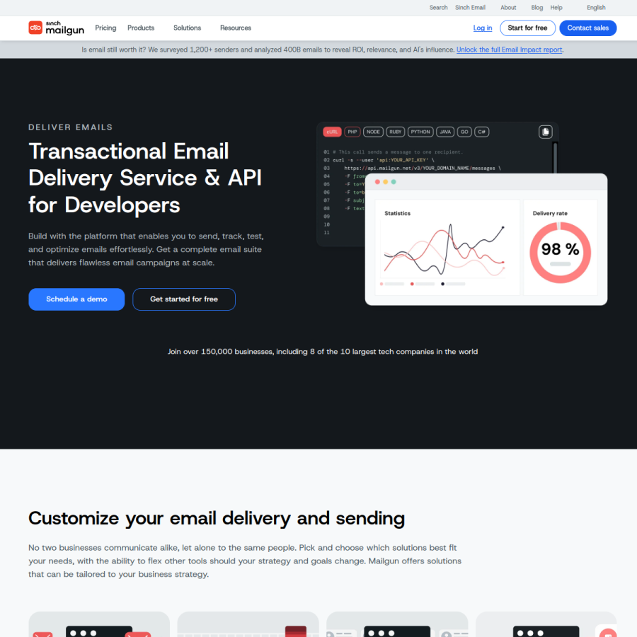 mailgun.com homepage screenshot