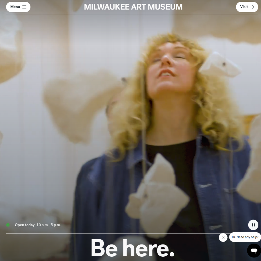 mam.org homepage screenshot
